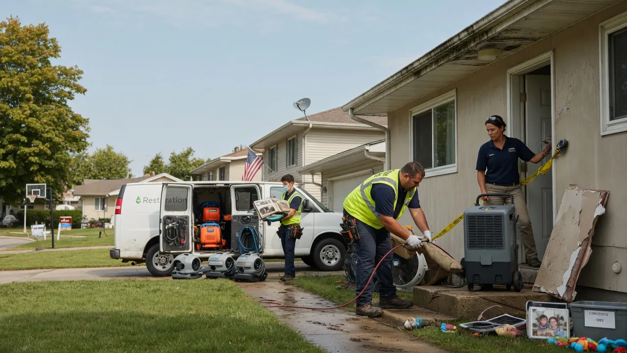 Water Damage Restoration in Connersville, IN near me